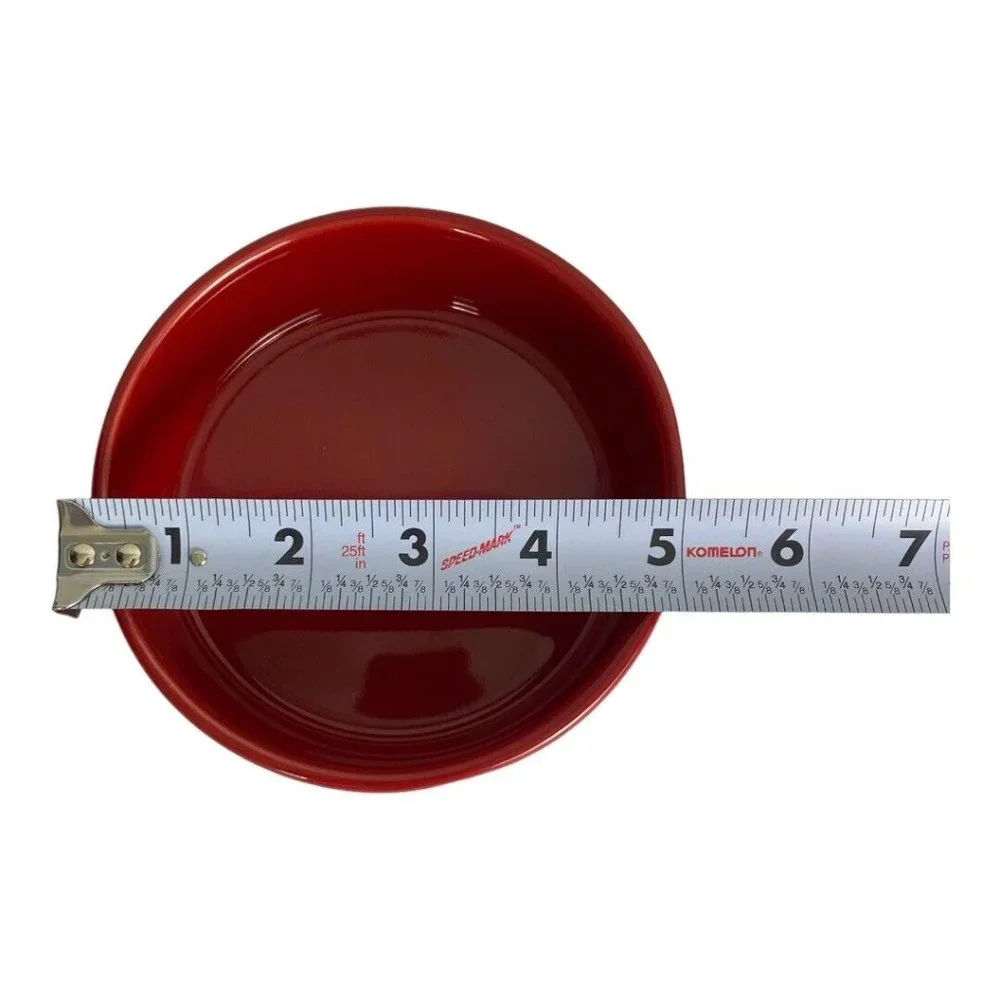 Rae Dunn Red White Letters MERRY CATMAS Kitty CAT BOWL Ceramic 5